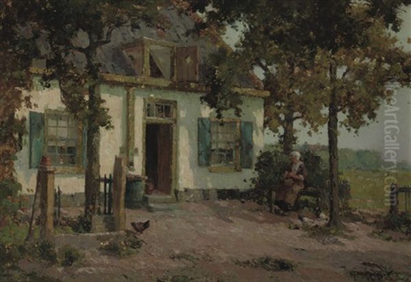 In Front Of The Farmhouse - view 1