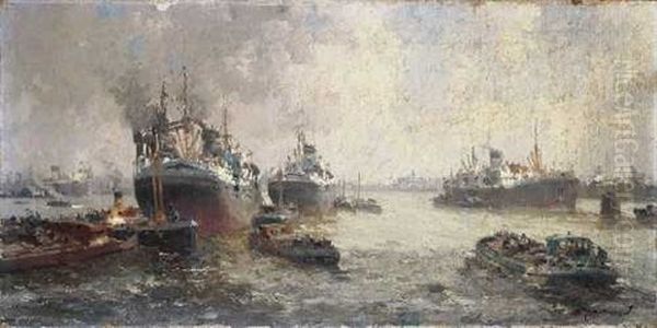 Hafen Von Rotterdam - view 1