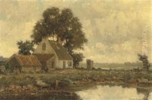 Bij Voorschoten - A White Farmhouse