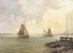 In Full Sail by Gerard Delfgaauw