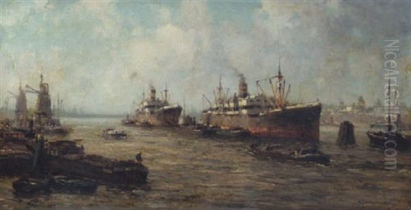 Rotterdam Harbor - view 1