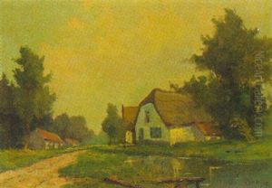 Landschaft Mit Haus Landschaft Mit Haus