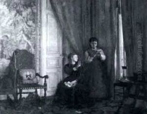 Femmes Lisant Dans Leur Interieur Femmes Lisant Dans Leur Interieur