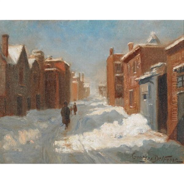 Winter Walk In The City - view 1