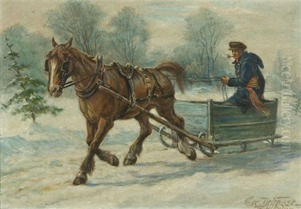 Winter Sleighing - view 1