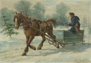 Winter Sleighing Winter Sleighing