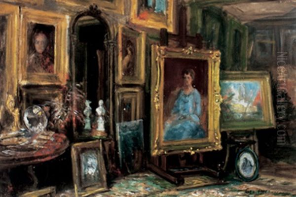 Interior With Paintings - view 1