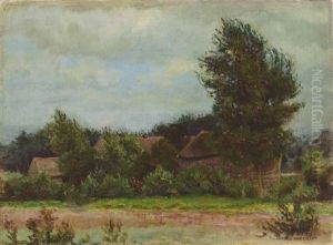 Landschaft In Brabant by Theo van Delft
