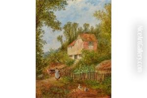 Woodland Cottage by John Henry Dell