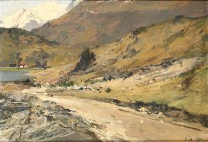 Sentiero Di Montagna by Lorenzo Delleani