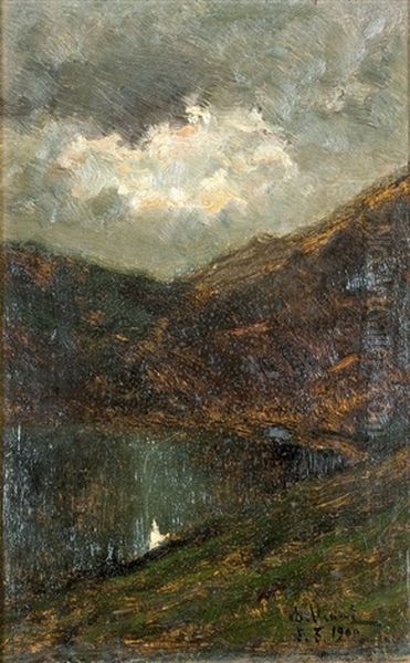 Tramonto E Riflesso Sul Lago - view 1
