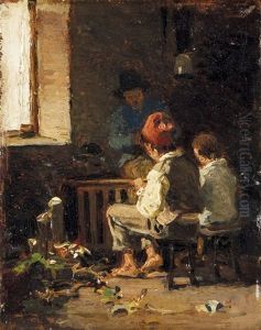 I Figli Del Vaccaro by Lorenzo Delleani