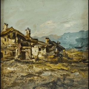 Paesaggio Rustico by Lorenzo Delleani