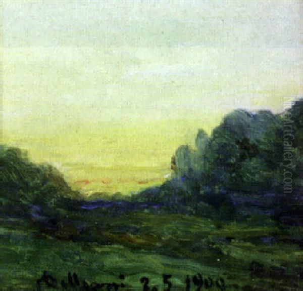 Landscape At Sunset - view 1