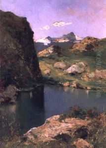 Laghetto Nel Mologna, Valle D'aosta by Lorenzo Delleani