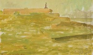 El Morro/san Juan; San Juan; San Juan (3 Works) by Frederick Samuel Dellenbaugh
