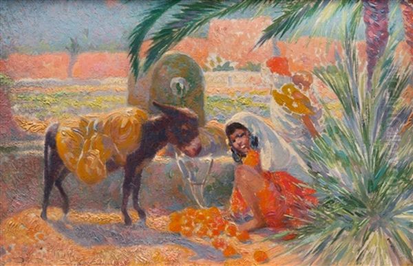 La Recolte Des Oranges - view 1