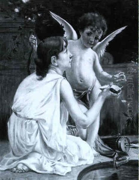 Cupid And Maiden - view 1