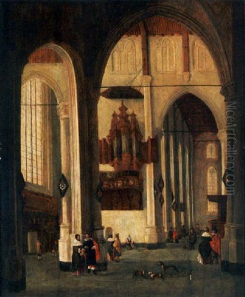 The Interior Of The Laurenskerke, Rotterdam - view 1