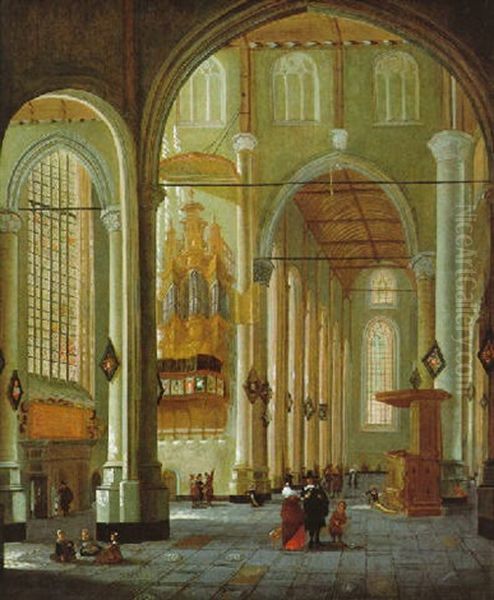 Inneres Der Laurentius-kirche Rotterdam - view 1