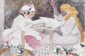 Les Brodeuses by Marguerite Anne Rose Delorme