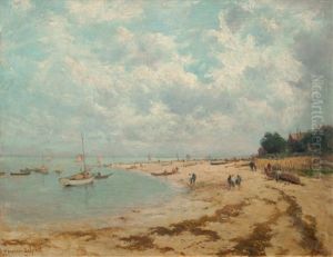 The Beach At Arcachon