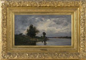 Moonlit River Scene