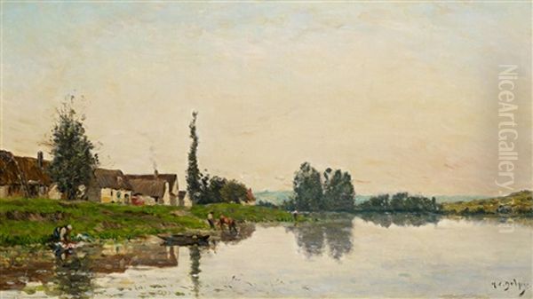 Die Seine Bei Portejoie - view 1