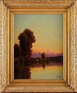 Crepuscule by Hippolyte Camille Delpy