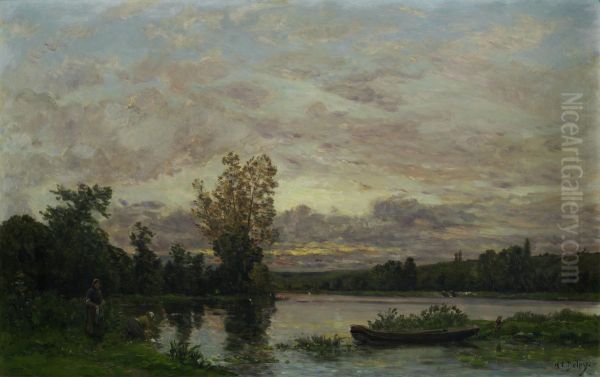 Evening On The Loire - view 1