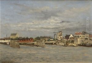 Les Bords De Seine A Saint-ouen Les Bords De Seine A Saint-ouen
