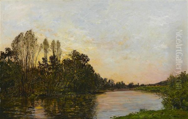Soleil Couchant Pres Mantes - view 1