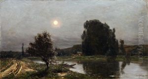 Mondschein An Der Oise