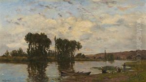 Soleil Couchant A Pont D'arche