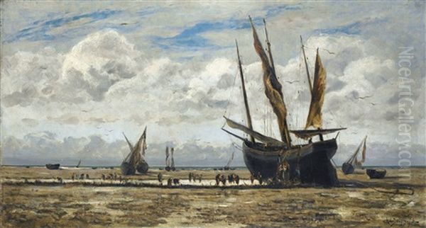 A Embarquement D'huitre Au Port De Cancale - view 1