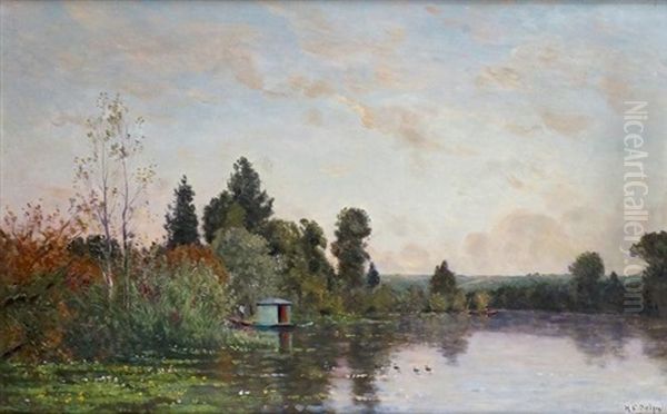 Pecheurs En Bord De Riviere - view 1