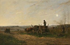 Vendanges Nivernaise, Effet Du Matin by Hippolyte Camille Delpy