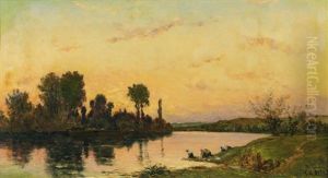 Lavandieres, Bord De Riviere