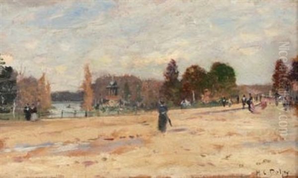 Bois De Boulogne - Promenade Pres Du Lac - view 1