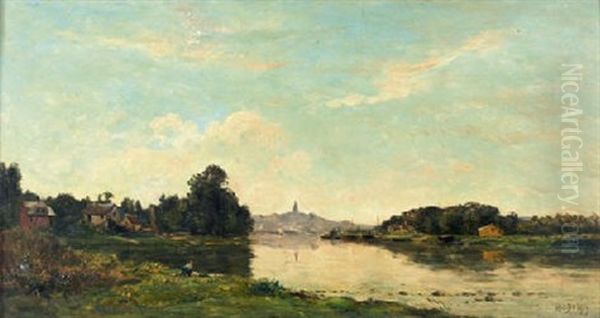 La Seine A Conflans-sainte-honorine - view 1