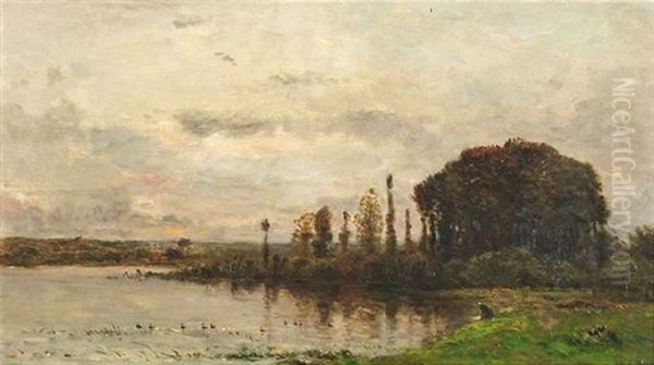 Weite Seelandschaft Im Abendlicht - view 1