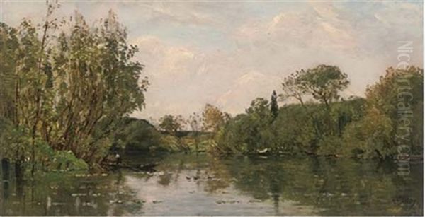 Punting On The River - view 1