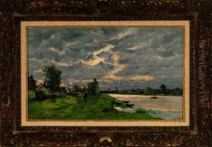 The Approaching Storm by Hippolyte Camille Delpy