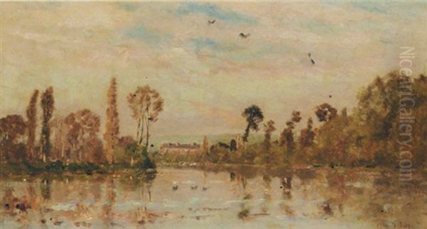 An Extensive River Landscape - view 1