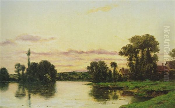 Soleil Couchant Aux Champs - view 1