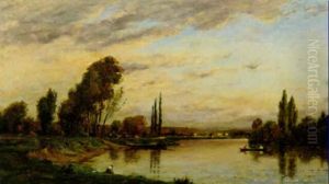 Lavandieres Au Bord De La Seine