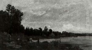 Les Lavandeuses by Hippolyte Camille Delpy
