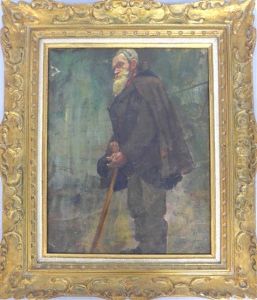 L'homme A La Barbe by Gabriel Deluc