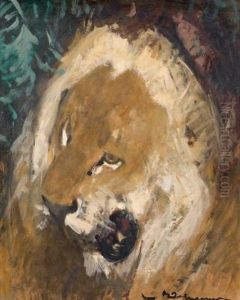 Tete De Lion by Henri Deluermoz