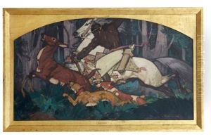 La Chasseuse by Henri Deluermoz